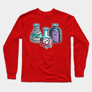 Halloween Costume Potion Bottles Long Sleeve T-Shirt